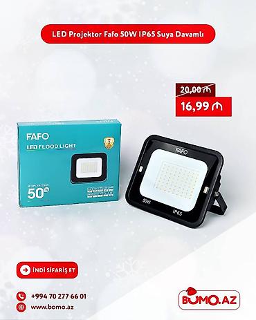 İşıqlandırma: 🎄✨ Yeni il ENDİRİMİ! ✨🎄 🔥 LED Projektor Fafo 50W IP65 Suya Davamlı ✅ — 1