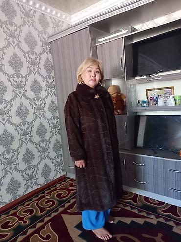 Женская одежда: Пальто, Классика, Зима, Искусственный мех, По колено, Однобортная модель, Стандарт — 3