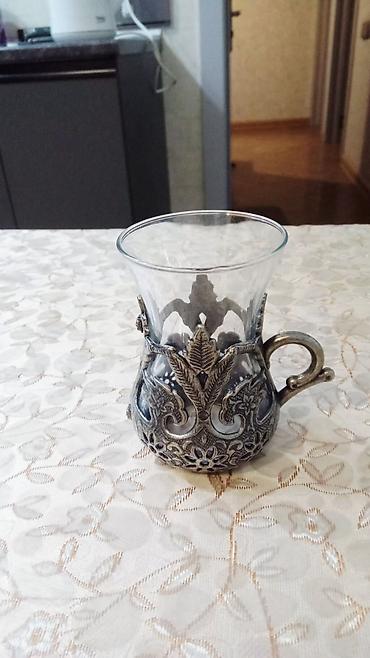antik samovar alıram: Çay dəsti, rəng - Gümüşü, Metal — 6