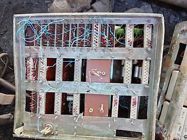 rezistor: Məhsul: Köhnə sənaye elektrik avadanlığı hissələri (panellər və — 5