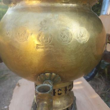 gullər şəkillər: Məhsul: Pirinçdən qədim kömürlü samovar Təsvir: - Material: tam — 5
