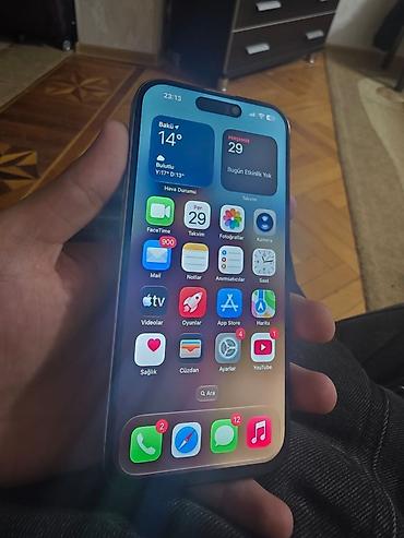 82 ekran tv ikinci el: IPhone 15 Pro, 256 GB, Gümüşü, Face ID — 4