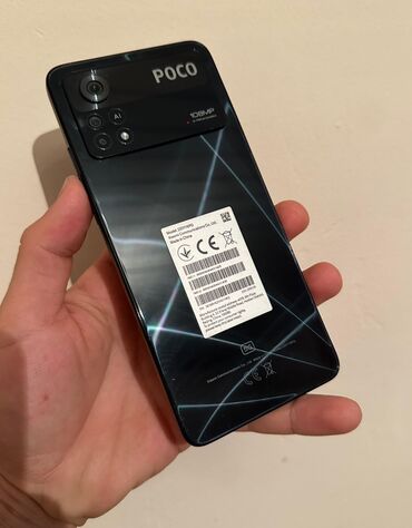 Poco: Poco X4 Pro 5G, Б/у, 256 ГБ, цвет - Черный, 2 SIM