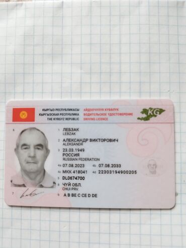 Бюро находок: Утерян кошелекв нём паспорт и водительское удостоверение на имя