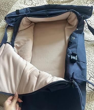 Araba-beşiklər: Chicco portativ beşik/daşıma çantası - Brend: Chicco - Rəng: tünd göy — 2