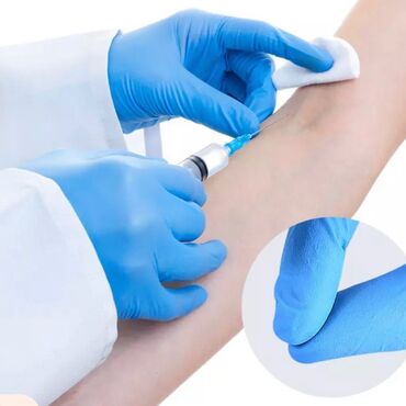 Маски медицинские: Нитриловые перчатки имеют широкую область применения. Рекомендованы