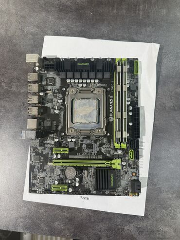 процессоры для серверов socket 2011: Материнская плата, Huananzhi, LGA2011, Для ПК