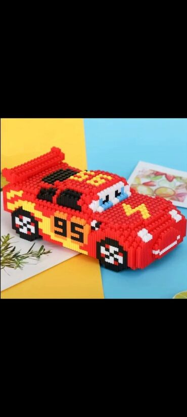 mutfaq oyuncaqları: McQueen masini lego ● Yeni ✅️ ● 15 azn ✅️ ● 28 may metro cixisina