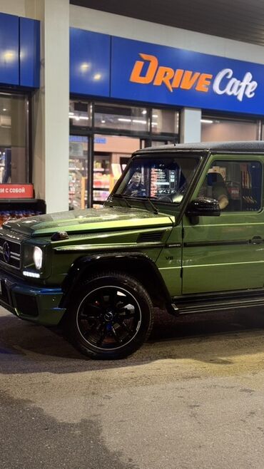 авто до 5000 долларов: Полноприводный внедорожник Mercedes-Benz G-класса в зеленом цвете