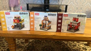 toxunma uşaq krassovkaları: Mini Lego Cafeler