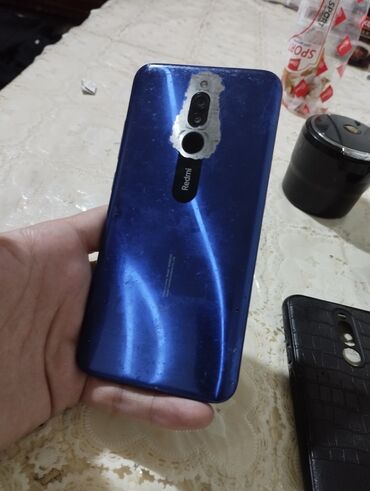 telf: Xiaomi Mi 8, 64 GB, rəng - Göy