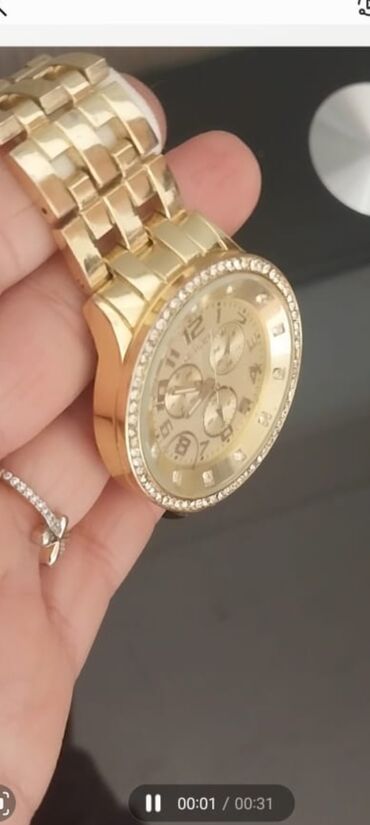 swatch saat qiymetleri: Наручные часы, Calvin Klein, цвет - Золотой