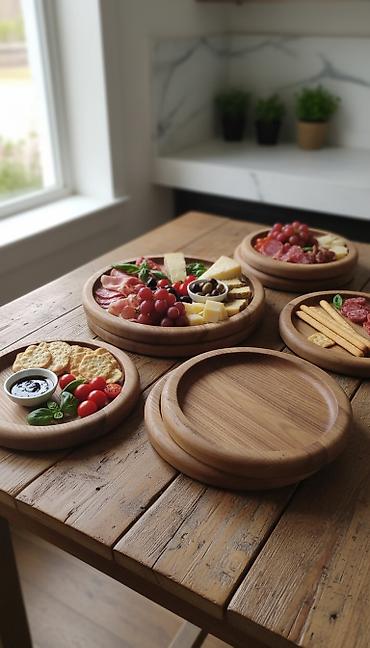 Другая посуда и кухонный инвентарь: Менажницы, доски для подачи подставки под приборы, штендер, резервы — 1