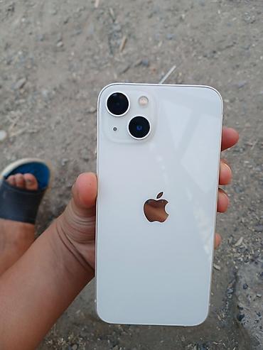 IPhone 13, Новый, 128 ГБ, Белый, 80 %