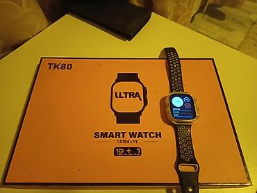 apple watch ultra 1: ULTRA TK80 Smart Watch - Model: TK80 (Germany qeydli) - Ekran: Rəngli — 2