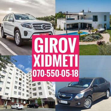 evlilik il donumu sekilleri: Girov Xidmeti Avtomobil Girovu (Avto Kredit) ve Her nov Dasinmaz Emlak