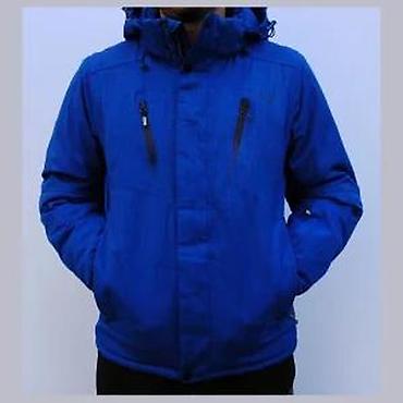 Zimske jakne: Muška zimska jakna – tamnoplava - Topao, punjen model sa kapuljačom - — 19