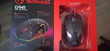 Компьютер жана ноутбук аксессуарлары: Игровая мышь Marvo Scorpion G941 в хорошем состоянии. продаю изза — 2