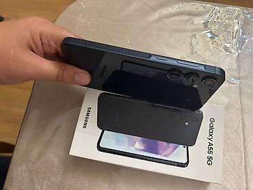 redmi 13 pro 5g: Samsung Galaxy A55 5G, 128 GB, rəng - Mavi, Barmaq izi — 4