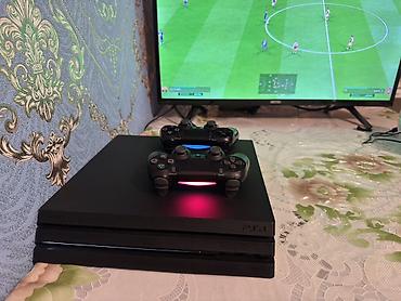 PS4 (Sony Playstation 4): Sony PlayStation 4 Pro oyun konsolu 15 eded bahali oyun + 2 Tam — 6