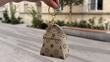 chanel chanta: Mini çanta formalı brelok/aksesuar seti - Dizayn: Kiçik ölçülü, çanta — 6