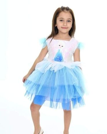 Haljine: Odmah dostupne Frozen haljinice u kompletu sa mašnom za kosu za — 8