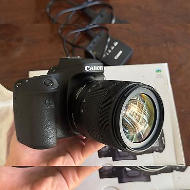 printer adapter: Canon EOS 80D + 18-135mm USM Lens | Tam Kit, Əla Vəziyyətdə! 📸 foto — 2