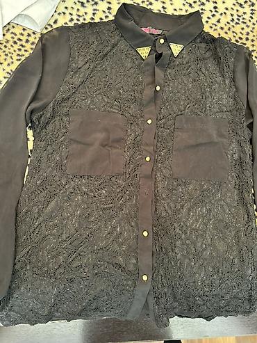 trapes şalvar cins: Qadın köynəyi – PINK, ölçü L (USA L, MEX 40) - Rəng: qara - Model — 1