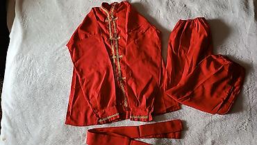 Спортивная форма: Костюм -форма для ушу,кунфу.❤️ Цвет -красный.♦️ Комплект: рубашка — 7