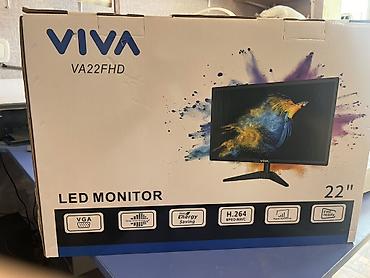 ipohone 18: VIVA VA22FHD LED Monitor – 22" Xüsusiyyətlər: - Ekran: 22 düym, FHD — 1