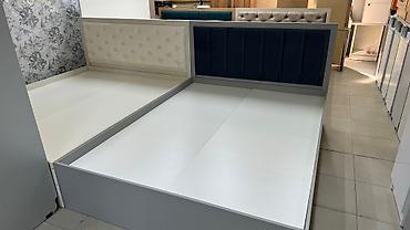 Двуспальные кровати: Двухспальная кровать размер 200×160см. Основание металлический каркас — 10