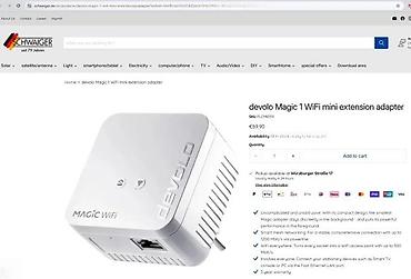 Modemi, ruteri i mrežni uređaji: Devolo Magic 1 WiFi mini – dodatni Powerline Wi‑Fi adapter - — 2