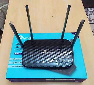tplink c6: 5Ghz tezlikdə işləyən modem-router TP-Link Archer- AC1200 - C6 — 2