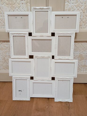 рамка для телевизора: Коллаж‑рамки для фотографий, белые, настенные, б/у, в отличном