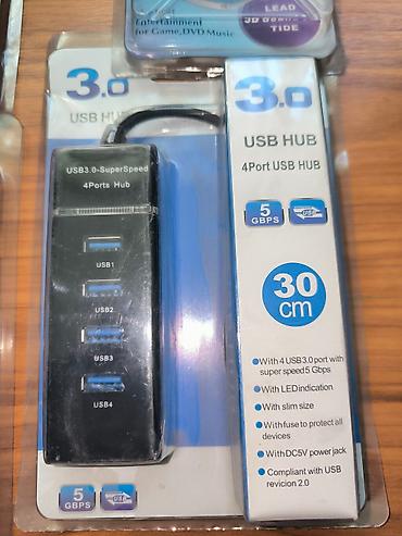 Другие комплектующие: USB-хаб USB 3.0 + 3xUSB 3.0 Black с разъемом дополнительного питания — at lalafo.kg — 2 Другие комплектующие: USB-хаб USB 3.0 + 3xUSB 3.0 Black с разъемом дополнительного питания — — 2