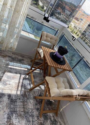 Bağ, çöl masa və oturacaq dəstləri: Qatlanan masa və oturacaqlar — 9