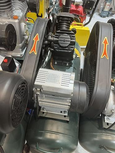 Компрессоры: Поршневой компрессор Excalibur 80 L От 30л до 300л 🔥 - Ресивер 80 — 6