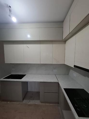 silver kitchen: Кухонный набор на заказ, ЛДСП, 7–14 дней, Бесплатная доставка, Дизайн, проект, Установка, сборка, Гарантия — 9