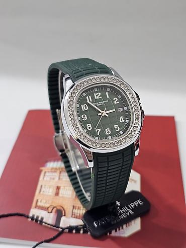 şahmat saatı: Yeni, Qol saatı, Patek Phillipe, rəng - Yaşıl — 1