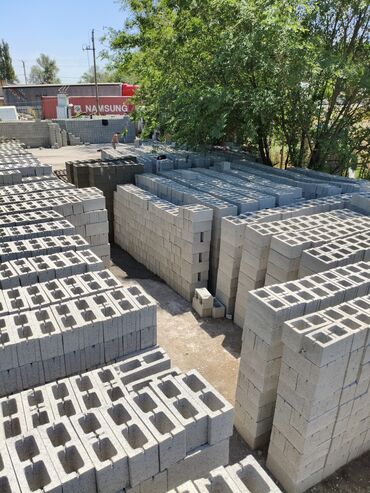 Пескоблок: Пескоблок Гладкий, Заборный, 400x150x200, Самовывоз, Платная доставка — 2