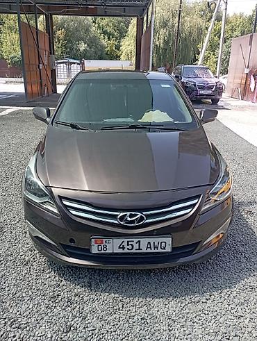 капот sonata: Hyundai Solaris: 2016 г., 1.6 л, Автомат, Бензин, Седан — 1