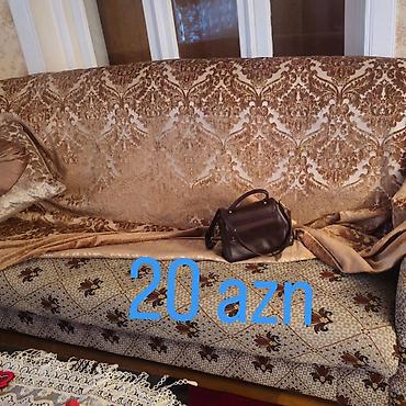 pufik satilir: - Künc divan dəsti: 1 il əvvəl 1700 azn alınlb təcili 450 azn satılır — 4