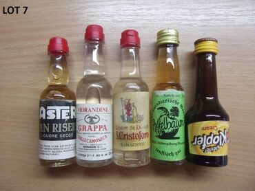 Ostali predmeti za umetnost i kolekcionarstvo: Mini Bottle unučići fraklići čokanji Kao sa slika . Zainteresovanima — 2