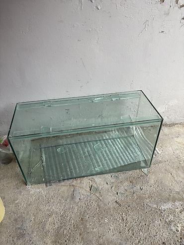 Dördbucaq akvarium, 200 l, Ünvandan götürmə