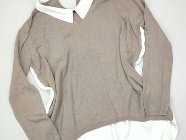 bluzki beżowa eleganckie: Bluzka Damska, Atmosphere, XL, stan - Dobry