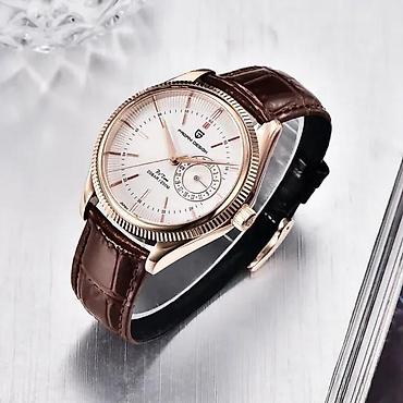 Ručni satovi: PAGANI DESIGN PD-1689 - 40mm - Bela - Seiko VH65 Mehanizam Potpuno — 1