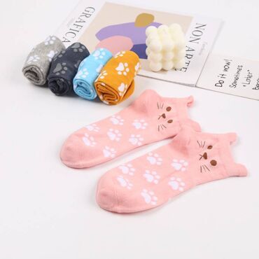 Другие товары для детей: Носки «Веселые КотоЛапки»: Мягкость и Игривое Настроение! 💖 Эти — 7