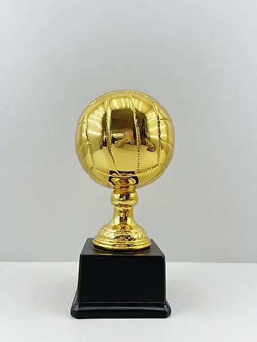Спорт и отдых: №: 15516 Məhsulun adı: Kubok, qızılı, metal, 25 sm Brend: No Brand — 1