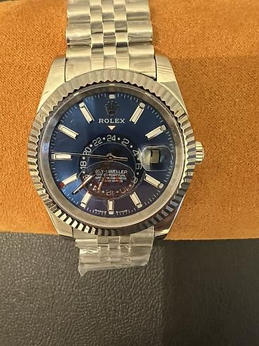 blue good lux: Rolex saatlar – polad korpus və polad qolbaq, relyefli bəzəkli — 4