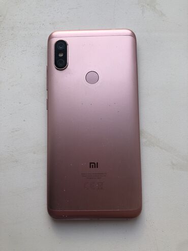 сотка телефон: Xiaomi, Redmi Note 6 Pro, Б/у, 64 ГБ, цвет - Розовый, 2 SIM